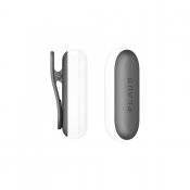 PLAUD NotePin Clip and Magnetic Pin for safe and discreet all-day hands-free use - Cosmic Gray