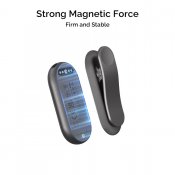 PLAUD NotePin clip ja magneettitappi - Lunar Silver