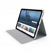 Pipetto origami No6 Stativfodral för iPad Air 11 (2024) / iPad Air 10.9 (2022/2020) - Metallisk rosa