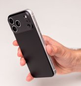 PhoneBack | iPhone 17 Pro Max | NanoLeather | Korpsvart - Ravensvart