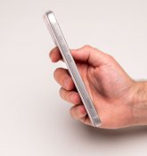 Süti silikoninen PhoneBack iPhone 17 Pro Maxille - Lämmin harmaa
