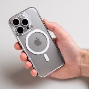 Süti Frosted Clear PhoneBack til iPhone 17 Pro - Kaldt skum