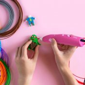 myFirst 3D-penn for kreativitet og unike kunstverk - Rød