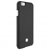 Just Mobile Quattro Back - Utsökt läderfodral för iPhone 6s - Black