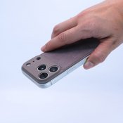 Süti Nano Suede PhoneBack för iPhone 17 Pro Max - sandsten