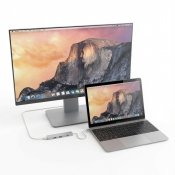 Satechi Slim USB-C MultiPort Adapter - Space gray