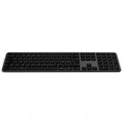 Satechi EX3 Slim Wireless Keyboard Nordic Layout - Space Black