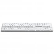 Satechi EX3 Slim Wireless Keyboard Nordic Layout - Silver