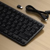Satechi EX1 Slim Wireless Keyboard Nordic Layout - Space Black