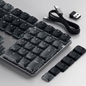 Satechi SM3 Slim Mechanical Backlit Bluetooth Keyboard Nordic Layout - Dark