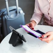 Satechi OntheGo™ Qi2 5K Magnetic Power Bank with Stand - Black