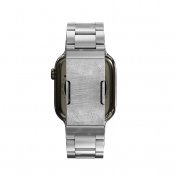 KeyBudz Spectra -sarjan Apple Watch -ranneke (Large) - Ruostumaton teräs