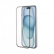 Just Mobile Xkin™ 3D härdat glas för iPhone 15