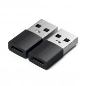 Satechi USB-A to USB-C Adapter X2 - Space Black