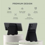 Satechi OntheGo™ Qi2 5K Magnetic Power Bank with Stand - Black