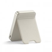 Satechi OntheGo™ Qi2 10K Magnetic Power Bank with Stand - Sand