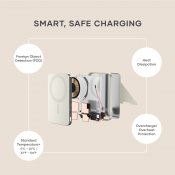 Satechi OntheGo™ Qi2 5K Magnetic Power Bank with Stand - Sand