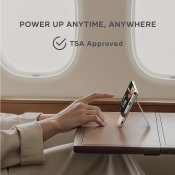 Satechi OntheGo™ Qi2 5K Magnetic Power Bank with Stand - Sand