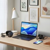 Satechi ChargeView 140W USB-C desktop-oplader med 4 porte - Space Black