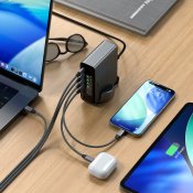 Satechi ChargeView 240W Desktop Charger - Space Black