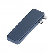 Satechi USB-C Snap Hub MacBook Neo -laitteelle - Indigo