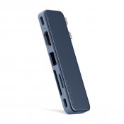 Satechi USB-C Snap Hub MacBook Neo -laitteelle - Indigo