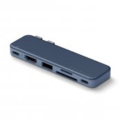 Satechi USB-C Snap Hub MacBook Neo -laitteelle - Indigo