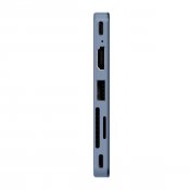 Satechi USB-C Snap Hub MacBook Neo -laitteelle - Indigo