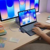 Satechi USB-C Snap Hub MacBook Neo -laitteelle - Indigo