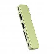Satechi USB-C Snap Hub for MacBook Neo - Sitrus