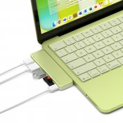 Satechi USB-C Snap Hub for MacBook Neo - Sitrus