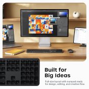 Satechi EX3 Slim trådlöst tangentbord med amerikansk engelsk layout - Space Black