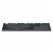 Satechi SM3 Slim mekanisk baggrundsbelyst Bluetooth-tastatur med US-engelsk layout - Mørk