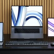 Satechi SM3 Slim mekanisk baggrundsbelyst Bluetooth-tastatur med US-engelsk layout - Mørk