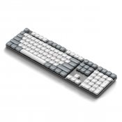 Satechi SM3 Slim mekaniskt bakbelyst Bluetooth-tangentbord med amerikansk engelsk layout - Ljusgrå