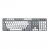 Satechi SM3 Slim mekaniskt bakbelyst Bluetooth-tangentbord med amerikansk engelsk layout - Ljusgrå