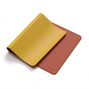 Satechi Eco-Leather Deskmate - Dubbelsidig - Gul/Orange