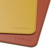 Satechi Eco-Leather Deskmate - Dual Sided - Yellow/Orange