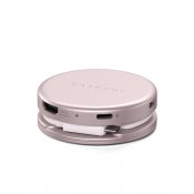 Satechi OntheGo™ 5-i-1-multiportadapter til MacBook Neo - Blush