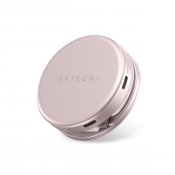 Satechi OntheGo™ 5-i-1-multiportadapter til MacBook Neo - Blush
