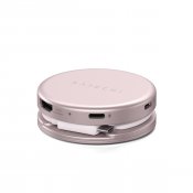 Satechi OntheGo™ 5-i-1-multiportadapter til MacBook Neo - Blush