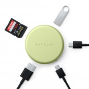 Satechi OntheGo™ 5-i-1-multiportadapter til MacBook Neo - Citrus