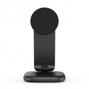 Satechi 3-in-1 taitettava Qi2-langaton latausteline - Musta