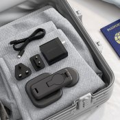 Satechi 3-in-1 taitettava Qi2-langaton latausteline - Musta