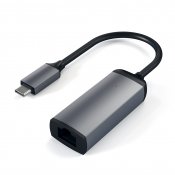 Satechi USB-C till Gigabit Ethernet - Space Gray