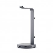 Satechi Aluminum Headphone Stand with built in USB Hub - Space Grey