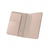 Satechi Vegan Leather FindAll™ Passport Case with Apple Find My Tracker and RFID Security - Desert Rose