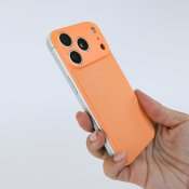 Süti Silicone PhoneBack for iPhone 18 Pro - Cosmic Orange