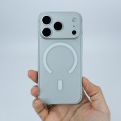 Süti PhoneBack för iPhone 18 Pro Max - Frostad kallskum