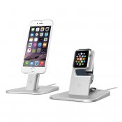 Twelve South HiRise for Apple Watch - Bedroom frame you want to your Apple Watch - Silver